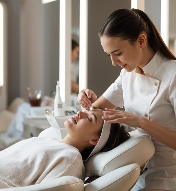Professional aesthetic treatment at SAS Aesthetica Clinic
